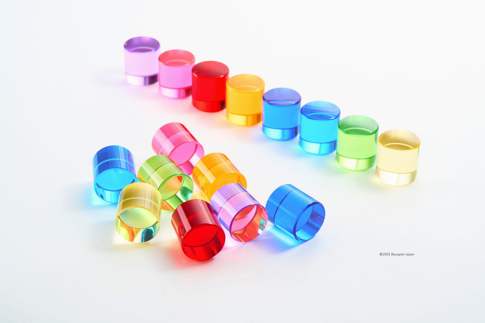 BAUSPIEL ルーセントシリンダー64個 ルーセントシリンダー 64pcs【Bauspiel Japan】