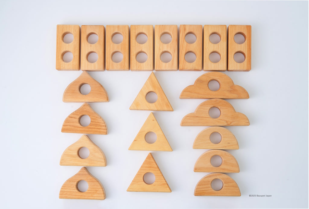BAU-248：ピープホールブロック 20PCS【Bauspiel Japan】
