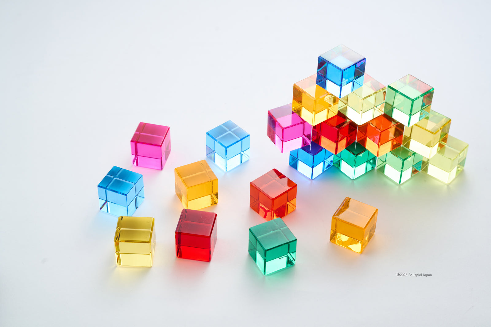 バウシュピール　ルーセントキューブ100 ルーセントキューブ 100pcs【Bauspiel Japan】