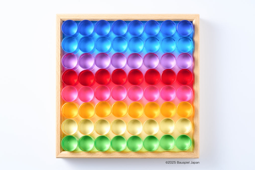 ルーセントシリンダー 64pcs【Bauspiel Japan】 ルーセントシリンダー 64pcs【Bauspiel Japan】
