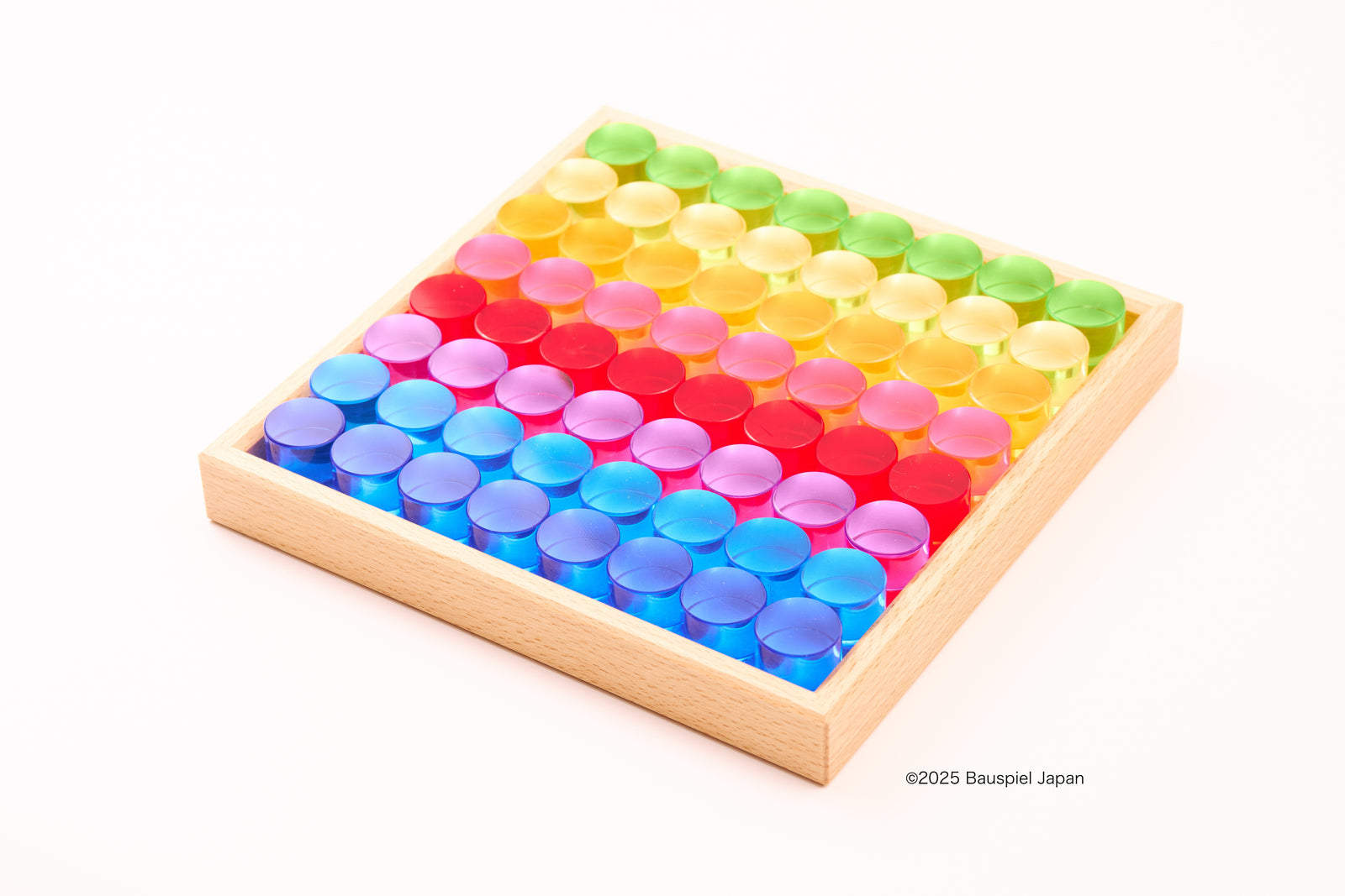 ルーセントシリンダー 64pcs【Bauspiel Japan】