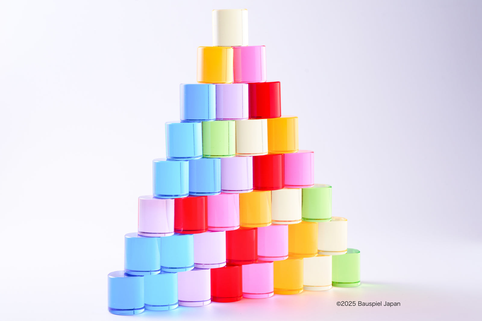 BAUSPIEL ルーセントシリンダー64個 ルーセントシリンダー 64pcs【Bauspiel Japan】