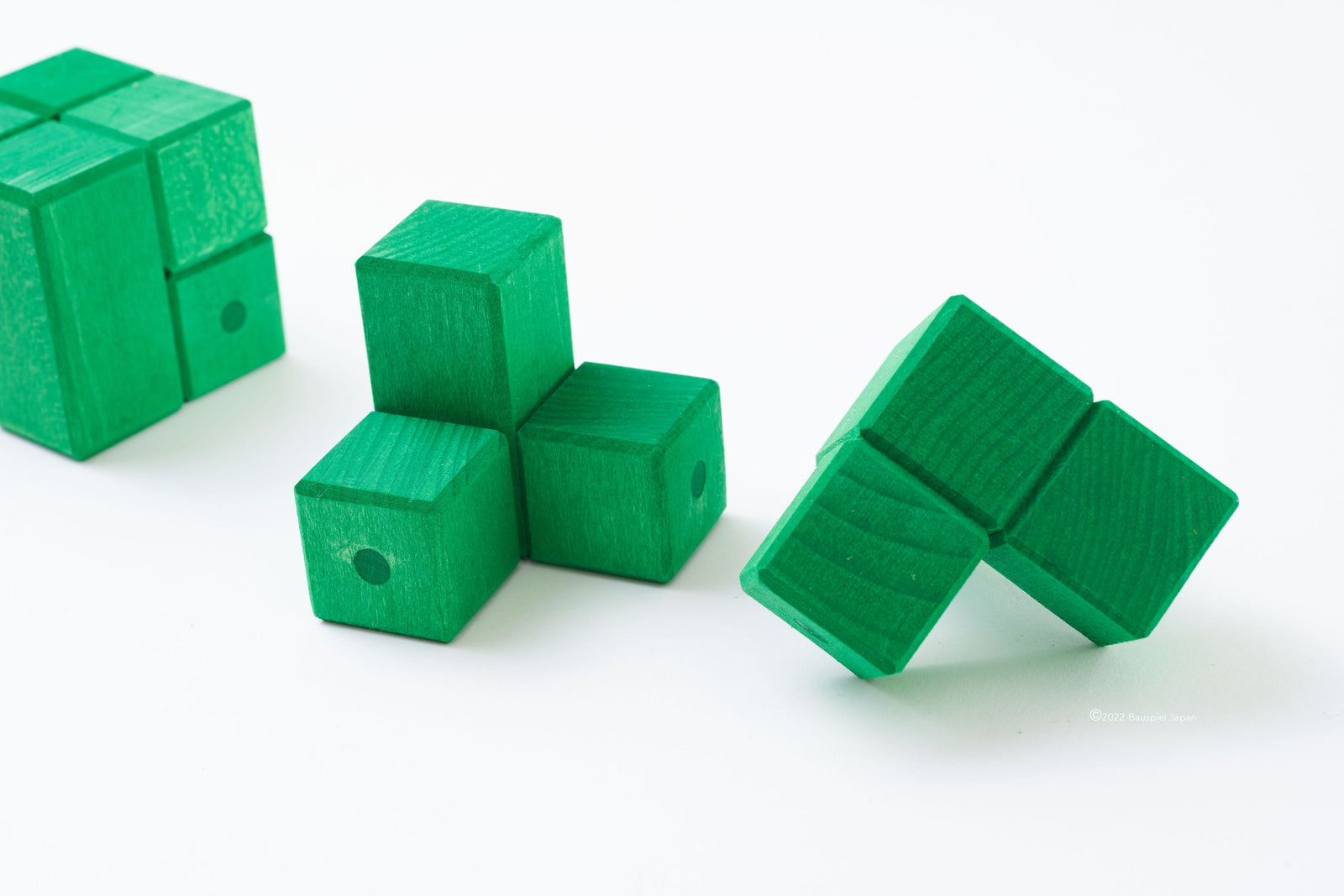 BAU-166：コーナーブロックカラー24PCS【Bauspiel Japan】