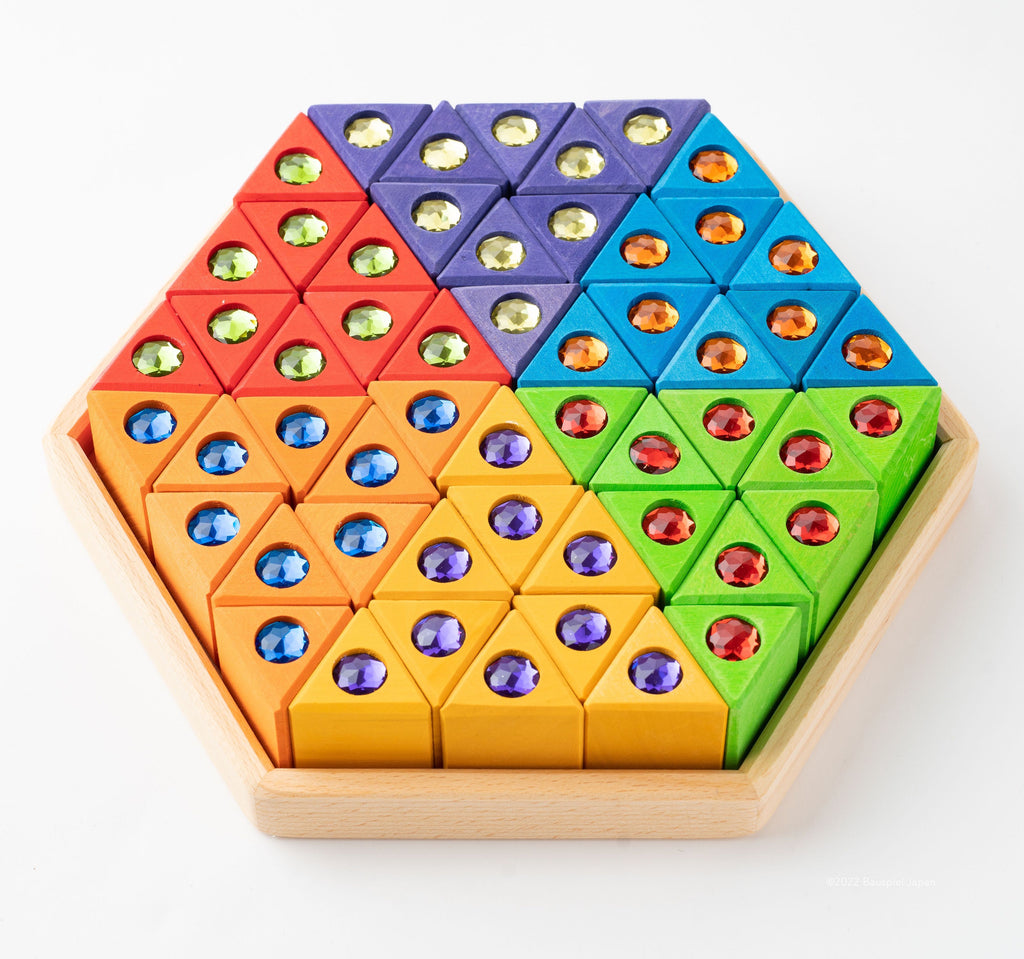 カラートライアングル 大【Bauspiel Japan】