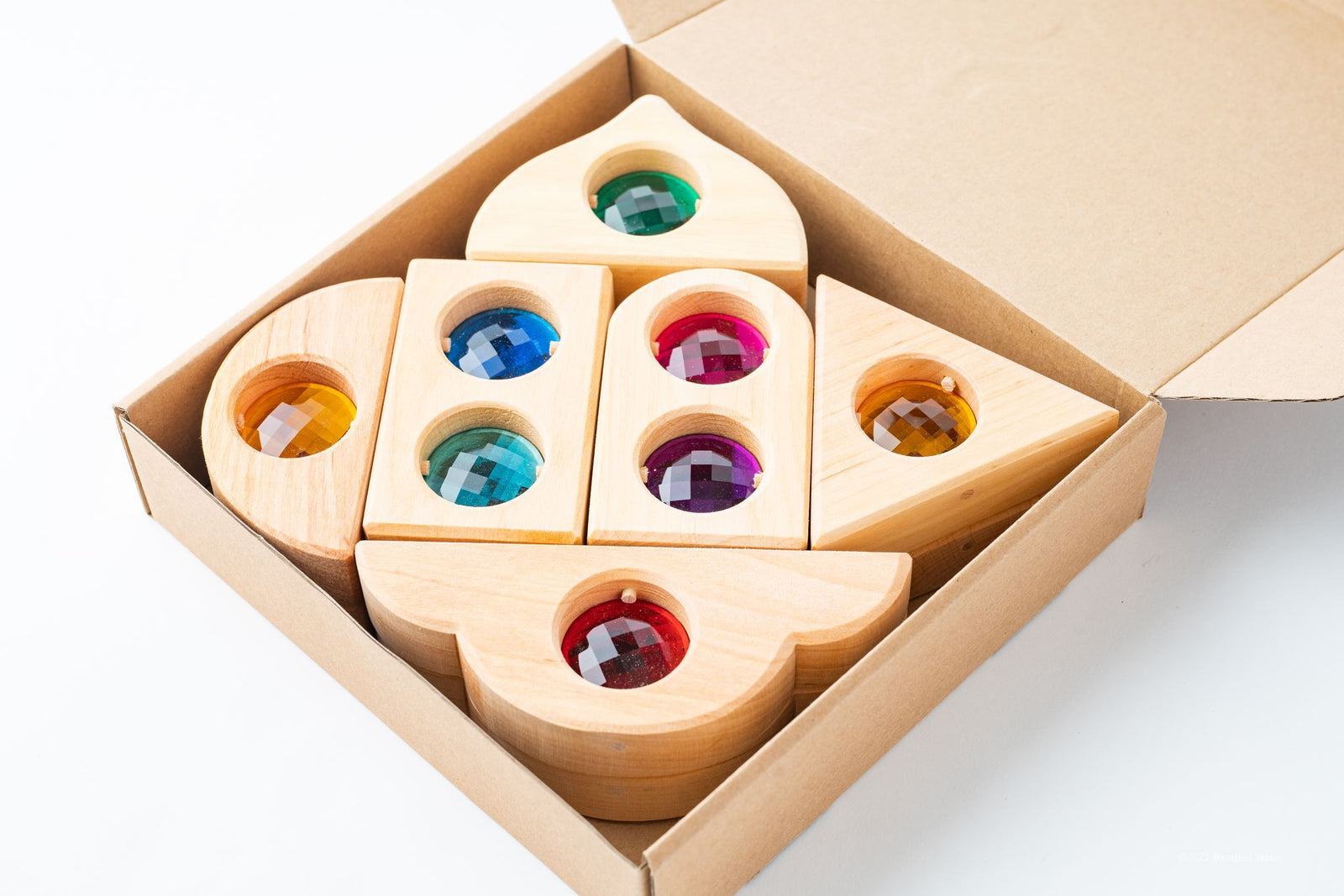 BAUSPIEL 】フェアリーテールウィンドウナチュラル 36pcs ※木箱